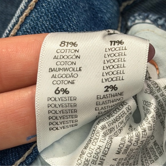 Mother The Tomcat Roller Fray Jeans in A Groovy Kind Of Love Size 27 - Picture 9 of 13